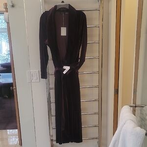 Luxurious Velvet Robe in Deep Purple Natori